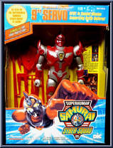 Neutron Armor Servo (9" Scale) from Superhuman Samurai Syber-Squad - Deluxe manufactured by Playmates [Front]