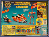 Phormo Samurizing Set (Black / Silver) from Superhuman Samurai Syber-Squad - Sets manufactured by Playmates [Back]