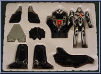 Phormo Samurizing Set (Black / Silver) from Superhuman Samurai Syber-Squad - Sets manufactured by Playmates [Front]