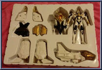 Phormo Samurizing Set (White) from Superhuman Samurai Syber-Squad - Sets manufactured by Playmates [Back]