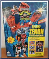 Zenon from Superhuman Samurai Syber-Squad - Deluxe manufactured by Playmates [Front]