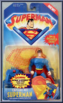 Superman (Capture Net) from Superman - Animated Series - Series 1 manufactured by Kenner [Front]