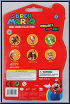 Fire Mario from Super Mario - Mini Figures - Series 3 manufactured by PopCo Entertainment [Back]