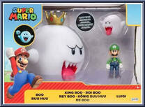 Boo / King Boo / Luigi from Super Mario - Multipacks  - Mini manufactured by Jakks Pacific [Front]