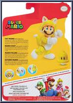 Cat Mario (with Super Bell) from Super Mario - Basic Series manufactured by Jakks Pacific [Back]