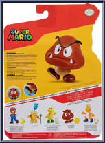 Goomba (with Coin) from Super Mario - Basic Series manufactured by Jakks Pacific [Back]