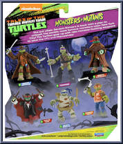 Frankendon from Tales of the Teenage Mutant Ninja Turtles - Monsters + Mutants manufactured by Playmates [Back]