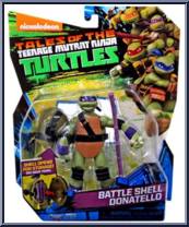 Battle Shell Donatello from Tales of the Teenage Mutant Ninja Turtles - Basic Series manufactured by Playmates [Front]