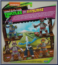 Samurai Donnie from Tales of the Teenage Mutant Ninja Turtles - Samurai manufactured by Playmates [Back]