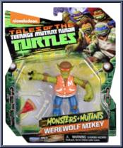 Werewolf Mikey from Tales of the Teenage Mutant Ninja Turtles - Monsters + Mutants manufactured by Playmates [Front]