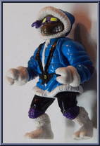Arctic Donatello from Teenage Mutant Ninja Turtles - Adventurers (with Coins) manufactured by Playmates [Loose]