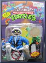 Arctic Donatello from Teenage Mutant Ninja Turtles - Adventurers (with Coins) manufactured by Playmates [Front]