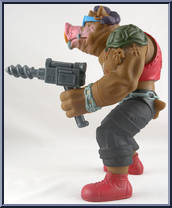 Bebop with Turtle Shell Drill from Teenage Mutant Ninja Turtles - Giant Size manufactured by Playmates [Loose]