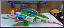 Bubble Bomber from Teenage Mutant Ninja Turtles - Mutant Military - Accessories manufactured by Playmates [Loose]