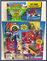 Bodacious Battlesets - City Wars (with Card) from Teenage Mutant Ninja Turtles - Mini Mutants manufactured by Playmates [Front]