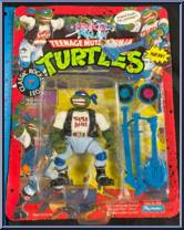 Classic Rocker Leo from Teenage Mutant Ninja Turtles - Rock 'N Rollin' Turtles manufactured by Playmates [Front]