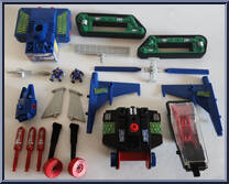 Cyber-Jet Playset from Teenage Mutant Ninja Turtles - Mini Mutants manufactured by Playmates [Loose]