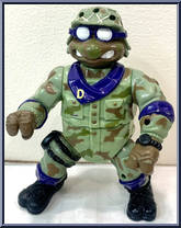 Delta Team Don from Teenage Mutant Ninja Turtles - Mutant Military II manufactured by Playmates [Loose]