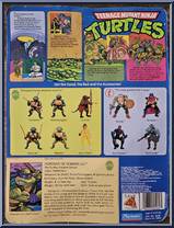 Donatello from Teenage Mutant Ninja Turtles - 1988 - Basic Figures manufactured by Playmates [Back]