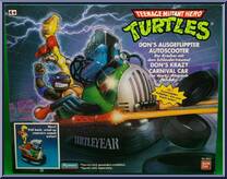 Don's Krazy Carnival Car from Teenage Mutant Ninja Turtles - 1991 - Accessories manufactured by Playmates [Back]