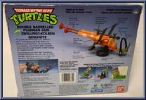 Double Barreled Plunger Gun from Teenage Mutant Ninja Turtles - 1989 - Accessories manufactured by Playmates [Back]