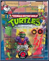 Heavy Metal Raph from Teenage Mutant Ninja Turtles - Rock 'N Rollin' Turtles manufactured by Playmates [Front]
