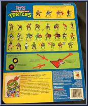 Heavy Metal Raph from Teenage Mutant Ninja Turtles - Rock 'N Rollin' Turtles manufactured by Playmates [Back]