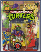 Heavy Metal Raph from Teenage Mutant Ninja Turtles - Rock 'N Rollin' Turtles manufactured by Playmates [Front]