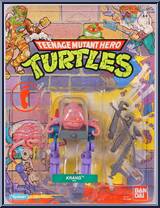 Krang from Teenage Mutant Ninja Turtles - 1989 - Basic Figures manufactured by Playmates [Front]