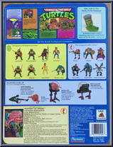 Krang from Teenage Mutant Ninja Turtles - 1989 - Basic Figures manufactured by Playmates [Back]