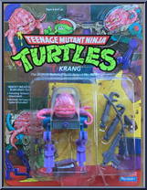 Krang from Teenage Mutant Ninja Turtles - 1989 - Basic Figures manufactured by Playmates [Front]