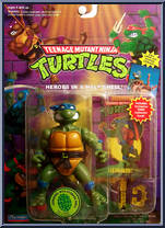 Leonardo (with Storage Shell) [Reissue] from Teenage Mutant Ninja Turtles - Storage Shell Turtles manufactured by Playmates [Front]