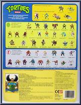 Leo, the Sewer Samurai from Teenage Mutant Ninja Turtles - Disguised Turtles manufactured by Playmates [Back]