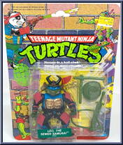 Leo, the Sewer Samurai from Teenage Mutant Ninja Turtles - Disguised Turtles manufactured by Playmates [Front]