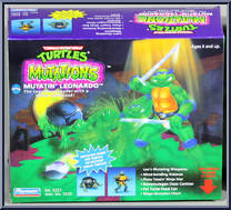 Mutatin' Leonardo from Teenage Mutant Ninja Turtles - Mutations manufactured by Playmates [Front]