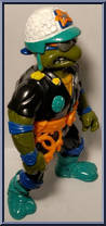 Make My Day Leo from Teenage Mutant Ninja Turtles - Disguised Turtles manufactured by Playmates [Loose]