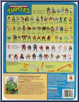 Make My Day Leo from Teenage Mutant Ninja Turtles - Disguised Turtles manufactured by Playmates [Back]
