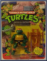 Michaelangelo from Teenage Mutant Ninja Turtles - 1988 - Basic Figures manufactured by Playmates [Front]