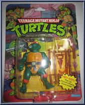 Michaelangelo (Soft Head) from Teenage Mutant Ninja Turtles - 1988 - Basic Figures manufactured by Playmates [Front]