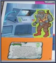 Michaelangelo (Soft Head) from Teenage Mutant Ninja Turtles - 1988 - Basic Figures manufactured by Playmates [Front]