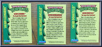 Turtle-Top - Michaelangelo's Adventurer Playset (with Cards) from Teenage Mutant Ninja Turtles - Mini Mutants manufactured by Playmates [Card]