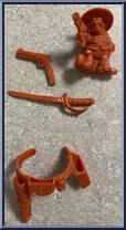 Monty Moose  from Teenage Mutant Ninja Turtles - 1992 - Basic Figures manufactured by Playmates [Loose]