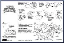 Muta-Raft from Teenage Mutant Ninja Turtles - Mutations - Accessories manufactured by Playmates [Instructions]