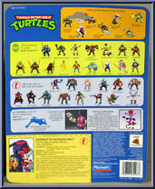 Mutagen Man from Teenage Mutant Ninja Turtles - 1990 - Basic Figures manufactured by Playmates [Back]