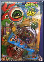 Mutant Leonardo Sewer Playset (with Cards) from Teenage Mutant Ninja Turtles - Mini Mutants manufactured by Playmates [Front]