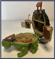 Mutant Raphael Castle Playset (with Cards) from Teenage Mutant Ninja Turtles - Mini Mutants manufactured by Playmates [Loose]