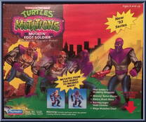 Mutatin' Foot Soldier from Teenage Mutant Ninja Turtles - Mutations manufactured by Playmates [Front]