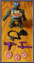 Pizza Tossin' Leo from Teenage Mutant Ninja Turtles - Pizza Tossin' Turtles manufactured by Playmates [Loose]