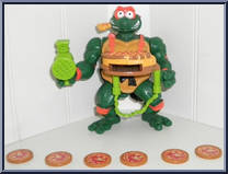 Pizza Tossin' Mike from Teenage Mutant Ninja Turtles - Pizza Tossin' Turtles manufactured by Playmates [Loose]