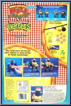 Pizza Tossin' Mike from Teenage Mutant Ninja Turtles - Pizza Tossin' Turtles manufactured by Playmates [Back]